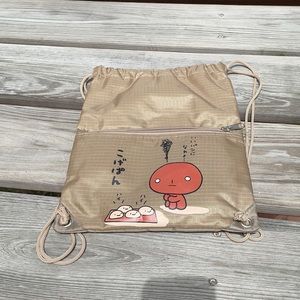 Kawaii drawstring backpack